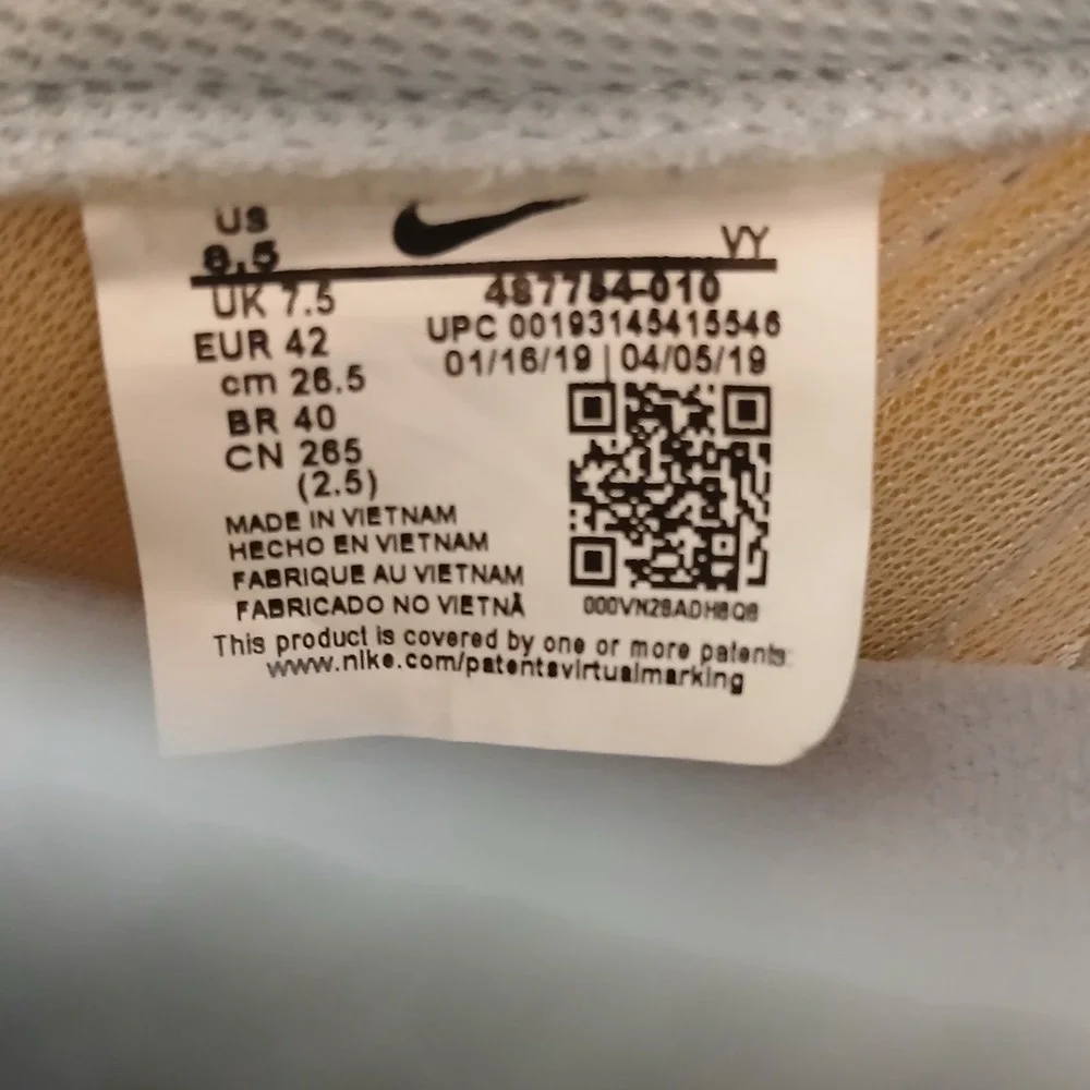 Nike Air Tailwind 79 Mens 8.5 Antartic Grey Shoes Sneakers 487784-010